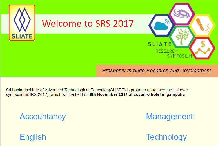 SYMPOSIUM (SRS 2017)
